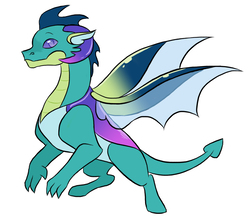 Size: 2663x2354 | Tagged: safe, artist:kianamai, oc, oc only, dragonling, hybrid, high res, interspecies offspring, magical gay spawn, next generation, offspring, parent:spike, parent:thorax, parents:thoraxspike, simple background, solo, spread wings, white background