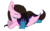 Size: 2089x1295 | Tagged: safe, artist:despotshy, oc, oc only, oc:despy, bat pony, earth pony, pony, female, mare, prone, simple background, sleeping, transparent background, wing blanket