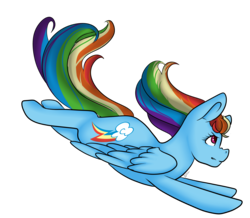 Size: 4933x4292 | Tagged: safe, artist:beashay, rainbow dash, g4, absurd resolution, female, flying, simple background, solo, transparent background