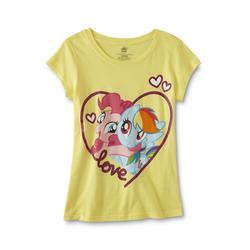 Size: 1900x1900 | Tagged: safe, pinkie pie, rainbow dash, g4, clothes, female, heart, irl, lesbian, merchandise, photo, sears, ship:pinkiedash, shipping, shirt, t-shirt