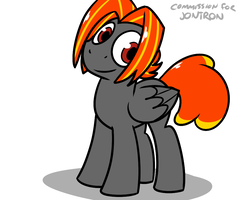 Size: 1000x800 | Tagged: safe, artist:pokefound, oc, oc only, pegasus, pony, commission, solo