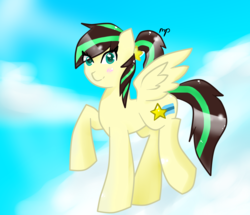 Size: 1280x1100 | Tagged: safe, artist:celeslun03, oc, oc only, pegasus, pony, female, mare, solo, spread wings