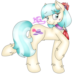 Size: 900x920 | Tagged: safe, artist:royaltwilight, coco pommel, g4, blushing, female, simple background, solo, transparent background