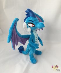 Size: 1024x1220 | Tagged: safe, artist:ketika, princess ember, dragon, g4, irl, photo, plushie, solo