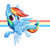 Size: 1024x975 | Tagged: safe, artist:hollybright, rainbow dash, g4, female, flying, smiling, solo