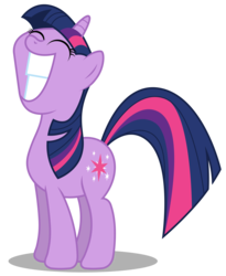 Size: 2457x3000 | Tagged: safe, artist:brony-works, twilight sparkle, g4, female, high res, simple background, smiling, solo, transparent background, vector