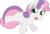 Size: 4009x2700 | Tagged: safe, artist:illumnious, artist:joey darkmeat, sweetie belle, pony, unicorn, g4, .ai available, blank flank, cute, female, filly, high res, looking at you, simple background, smiling, solo, transparent background, vector