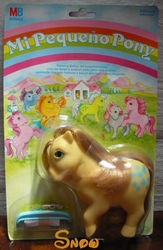 Size: 520x800 | Tagged: safe, photographer:silversnow, butterscotch (g1), g1, irl, photo, spain, spanish, toy, variant