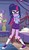 Size: 158x277 | Tagged: safe, screencap, sci-twi, twilight sparkle, equestria girls, g4, my little pony equestria girls: legend of everfree, camp everfree outfits, clothes, converse, female, glasses, legs, nervous, shoes, shorts, sneakers, socks, solo