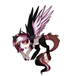 Size: 2000x2000 | Tagged: safe, artist:crimsonnight888, oc, oc only, oc:adilet, high res, simple background, solo, tongue out, transparent background