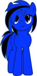 Size: 728x1475 | Tagged: safe, oc, oc only, earth pony, pony, happy, recolor, simple background, smiling, solo, swamp cinema, transparent background