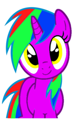Size: 330x543 | Tagged: safe, oc, oc only, pony, unicorn, happy, recolor, simple background, smiling, solo, swamp cinema, transparent background