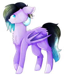 Size: 779x895 | Tagged: safe, artist:twinkepaint, oc, oc only, oc:feather flyer, bat pony, pony, female, mare, simple background, solo, transparent background