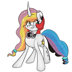 Size: 1000x1000 | Tagged: safe, artist:chibadeer, oc, oc only, pony, unicorn, female, mare, simple background, solo, transparent background