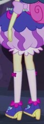 Size: 136x376 | Tagged: safe, screencap, bon bon, sweetie drops, equestria girls, g4, my little pony equestria girls: legend of everfree, bloomers, clothes, cropped, crystal gala, dress, female, high heels, legs, pictures of legs, socks, solo