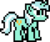 Size: 130x108 | Tagged: safe, artist:mega-poneo, lyra heartstrings, pony, unicorn, g4, female, mega man (series), megapony, pixel art, simple background, solo, sprite, transparent background, video game