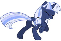 Size: 8500x5727 | Tagged: safe, artist:estories, oc, oc only, oc:silverlay, original species, pony, umbra pony, unicorn, g4, absurd resolution, cute, eyes closed, female, mare, running, simple background, smiling, solo, transparent background, vector