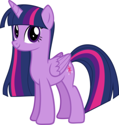 Size: 1915x2009 | Tagged: safe, artist:rustle-rose, twilight sparkle, alicorn, pony, equestria girls, g4, alternate hairstyle, cute, female, ponified humanized pony, simple background, solo, transparent background, twilight sparkle (alicorn), vector