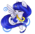 Size: 1024x983 | Tagged: safe, artist:csox, oc, oc only, oc:waterdrop, alicorn, pony, alicorn oc, eyes closed, jewelry, necklace, solo