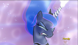 Size: 1280x738 | Tagged: safe, screencap, princess luna, pony, do princesses dream of magic sheep, g4, crying, female, gritted teeth, mare, solo