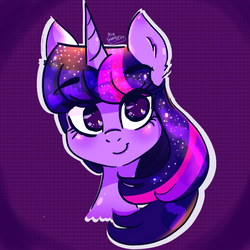 Size: 5511x5511 | Tagged: safe, artist:nsyubakastudio, twilight sparkle, g4, absurd resolution, cute, female, looking at you, smiling, solo