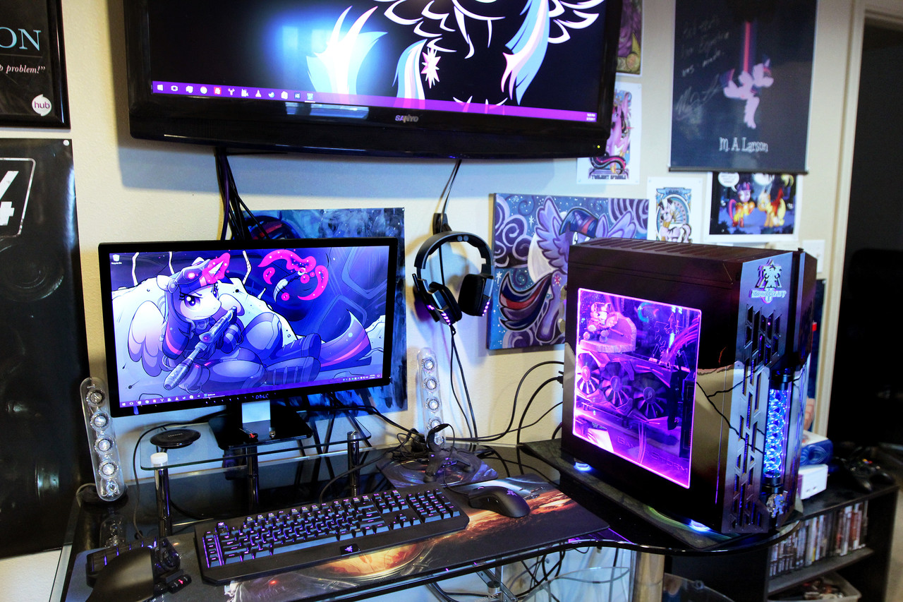 #1388092 - safe, twilight sparkle, alicorn, pony, g4, battlestation ...