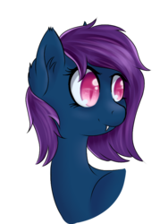 Size: 600x800 | Tagged: dead source, safe, artist:vulsegardt, oc, oc only, oc:nightshade, bat pony, pony, bust, fangs, female, image macro, mare, meme, portrait, simple background, solo, transparent background