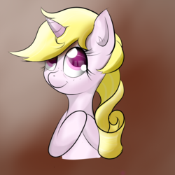 Size: 1100x1100 | Tagged: safe, artist:vulsegardt, oc, oc only, oc:coquette, pony, unicorn, female, mare, solo, united kingdom