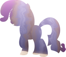 Size: 1250x1080 | Tagged: safe, artist:iknowpony, rarity, pony, unicorn, g4, suited for success, female, hooves, mare, open mouth, raised hoof, silhouette, simple background, solo, transparent background