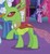 Size: 210x228 | Tagged: safe, screencap, arista, fluffy clouds, twilight sparkle, alicorn, changedling, changeling, pony, celestial advice, g4, background changeling, picture for breezies, raised hoof, solo focus, twilight sparkle (alicorn)