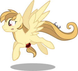Size: 1348x1234 | Tagged: safe, artist:tuppkam1, oc, oc only, oc:alice goldenfeather, pegasus, pony, g4, female, flying, mare, simple background, solo, transparent background