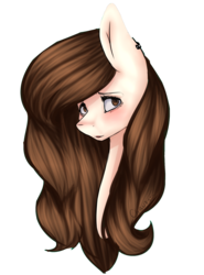 Size: 3100x4200 | Tagged: safe, artist:yeadatchantilly, oc, oc only, earth pony, pony, bust, female, high res, mare, portrait, simple background, solo, transparent background