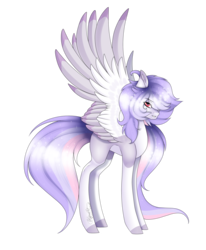 Size: 1651x2000 | Tagged: safe, artist:minelvi, oc, oc only, oc:soul heart, pegasus, pony, colored hooves, female, mare, pegasus oc, signature, simple background, solo, spread wings, transparent background, wings