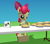 Size: 900x800 | Tagged: safe, artist:blackoakshield, apple bloom, g4, 3d, blender, female, food, pie, solo, table