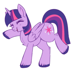 Size: 800x765 | Tagged: safe, artist:lulubell, twilight sparkle, alicorn, pony, g4, dancing, do the sparkle, female, simple background, solo, transparent background, twilight sparkle (alicorn)