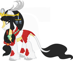 Size: 900x757 | Tagged: safe, artist:tambelon, oc, oc only, oc:amaterasu, kirin, female, solo, unshorn fetlocks