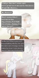 Size: 513x1024 | Tagged: safe, artist:mikeythefox, derpy hooves, doctor whooves, pinkie pie, time turner, earth pony, pegasus, pony, ask discorded whooves, vocational death cruise, g4, discord whooves, female, knife, mare, mistaken identity, pinkamena diane pie, steam