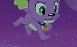Size: 286x175 | Tagged: safe, screencap, spike, dog, equestria girls, g4, my little pony equestria girls, male, solo, spike the dog