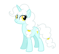 Size: 1800x1656 | Tagged: safe, artist:thecheeseburger, oc, oc only, oc:cloud tuft, pony, unicorn, g4, cute, female, mare, simple background, smiling, solo, transparent background