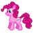 Size: 2048x2048 | Tagged: safe, artist:letterbomb, derpibooru exclusive, pinkie pie, earth pony, pony, g4, female, high res, pixel art, ponk, retro, smiling, solo