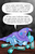 Size: 720x1128 | Tagged: safe, artist:texasuberalles, part of a set, trixie, pony, unicorn, g4, alcohol, blushing, bottle, cape, clothes, colored hooves, depression, drunk, female, hat, hoof hold, mare, solo, speech bubble, trixie's cape, trixie's hat