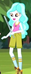 Size: 185x432 | Tagged: safe, screencap, paisley, equestria girls, g4, my little pony equestria girls: legend of everfree, cropped, female, flute, lips, musical instrument, solo