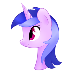 Size: 1280x1280 | Tagged: safe, artist:orcakisses, part of a set, sea swirl, seafoam, pony, unicorn, g4, bust, female, portrait, profile, simple background, smiling, solo, transparent background