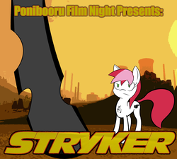 Size: 1000x900 | Tagged: safe, artist:daisyhead, oc, oc only, oc:flicker, changeling, ponibooru film night, stryker