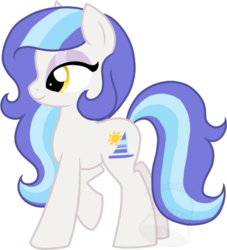 Size: 600x661 | Tagged: safe, artist:tambelon, oc, oc only, oc:smooth sailing, earth pony, pony, cute, female, mare, solo