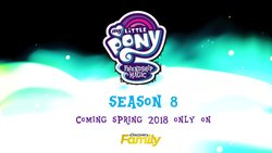 Size: 1200x675 | Tagged: safe, g4, season 8, discovery family logo, fake, faker than a three dollar bill, meta, my little pony logo, the ride never ends