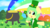 Size: 3840x2160 | Tagged: safe, artist:mintysketch, oc, oc only, oc:minty sketch, earth pony, pony, female, high res, leprechaun, open mouth, pot of gold, rainbow, saint patrick's day, solo