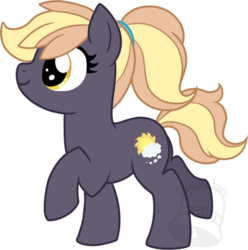 Size: 600x606 | Tagged: safe, artist:tambelon, oc, oc only, oc:sweet daydream, female, filly, solo