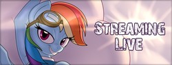 Size: 1280x485 | Tagged: safe, artist:badgerben, rainbow dash, g4, announcement