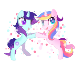 Size: 893x720 | Tagged: safe, artist:sorasku, oc, oc only, oc:misty star, pony, unicorn, female, heart eyes, mare, wingding eyes